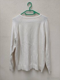 Krémový dámský svetr - 3