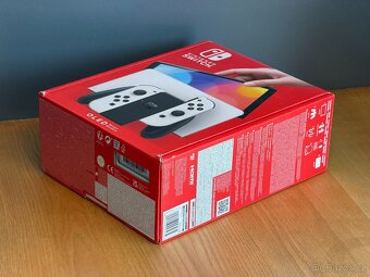Nintendo Switch OLED White - originální krabice - 3