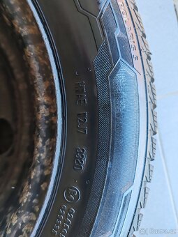 Plechová kola 4x108, zimní pneu 195/65 R15 - 3