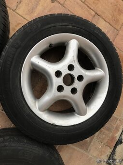 Alu kola 15” 5x112 a letní pneu 195/65/R15 - 3