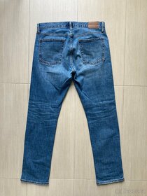 Kalhoty / džíny slim fit zn.GAP, vel. 30x30 - 3