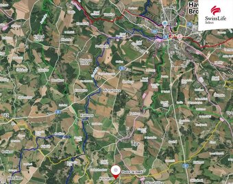 Prodej stavebního pozemku 2365 m2, Kochánov - 3