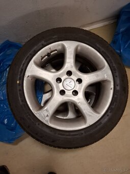 4 kusy kola na Ford Mondeo MK3, Alu disky, letní pneu - 3