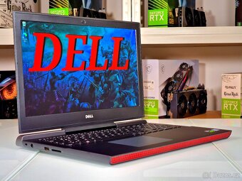 Herní notebook DELL GAMING | i7-7700HQ | GTX 1050Ti | 16GB - 3