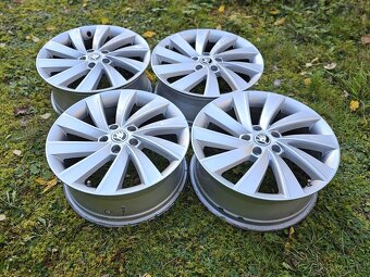 Sada originálních alu disků Škoda Turbine - 7,5Jx18" - 5x11 - 3