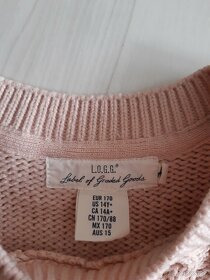 Dívčí svetr zn. H&M, vel.170 - 3