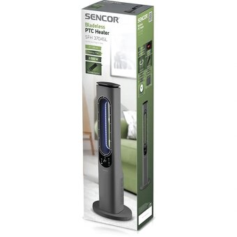 nové SFH 3704SL Keramické bezvrtulové topidlo a ventilátor - 3