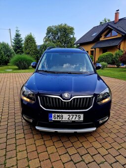 Škoda Yeti 2.0 TDi 81kw 4x4, ČR, 9/2016, 249tkm, ČR, 2.maj - 3
