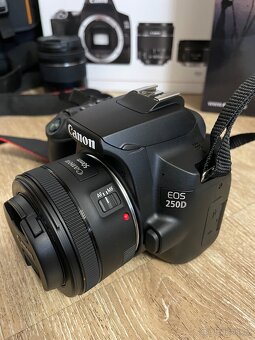 Canon EOS 250D + 18-55 IS STM + 50 STM f/1.8 - 3