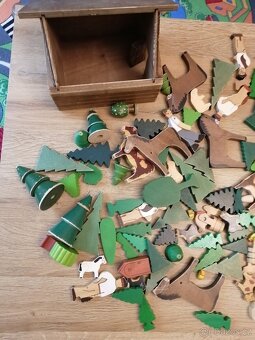 retro hra - dřevěné zvířátka - zoo a farma - 3