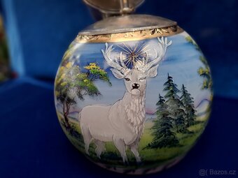 Myslivecký lustr s jelenem - 3