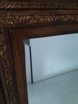 Zrcadlo ve starožitném rámu - 3