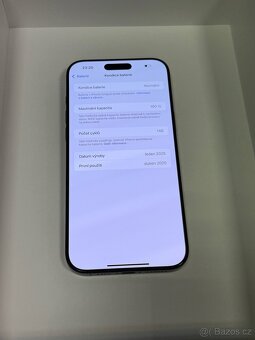 iPhone 16 Pro Max 256GB Black / Záruka - 3