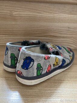 Bačkory 18,5cm auta - 3