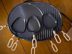 Párty grill + raklettovač + crepes - 3