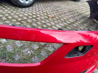 Přední nárazník KaroQ - Velvet RED + spojler - 3