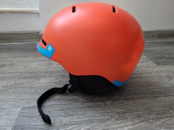 Dětská oranžová helma Salomon, M (53 - 56) - 3