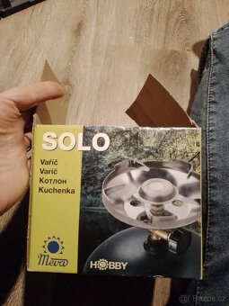 plynový kempingový vařič SOLO - 3