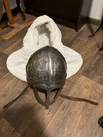 Plátová zbroj + vikingská helma - 3
