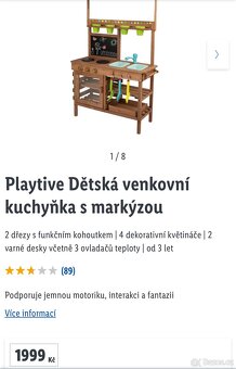Dětská venkovní kuchyňka - NOVÁ - 3