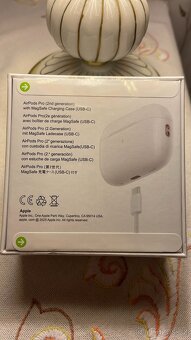 Apple AirPods Pro 2 (2. generace) – nové, nerozbalené - 3
