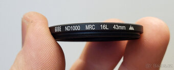 Neutrální šedý filtr GOBE ND1000 MRC - 43mm / 16 L - Nový - 3