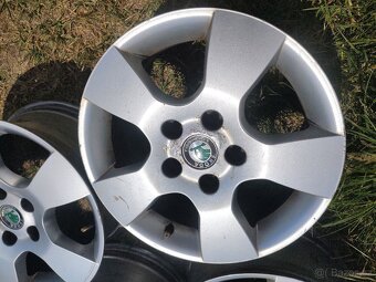 Alu kola 5x112 R15 Škoda - 3