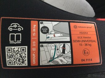 BEBE podsedák isofix - 3