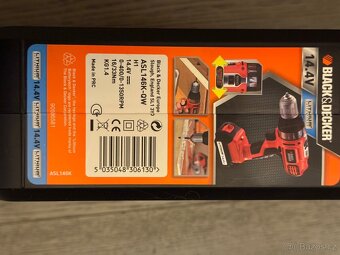 Aku šroubovák/vrtačka Black and Decker - 3
