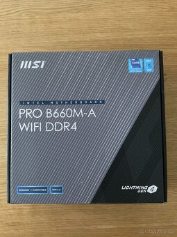 MSI PRO B660M-A WIFI DDR4 - 3