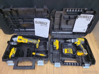 Prodám sadu aku nářadí Dewalt - vrtačka, flexa, 2x baterie - 3