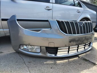 Škoda Superb 2 předface přední nárazník - 3