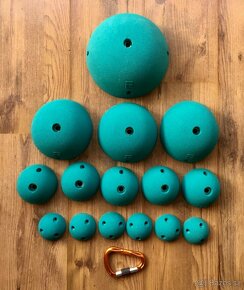 Nové lezecké chyty THEREX Galaxy SloperSet - 15 kusů - 3
