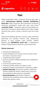 Magnetický běžecký pás inSPORTline Excel Run - 3