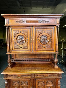 Starožitný příborník / kredenc (132022) - 3