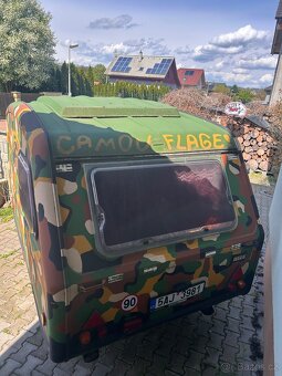 Karavan obytný do přírody na ryby + předstan - 3