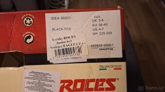 Rostoucí lyžáky ROCES junior 6v1, vel.36-40 - 3