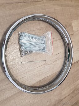 Jawa 50 pionýr ráfek 1,60 x 16 - 3