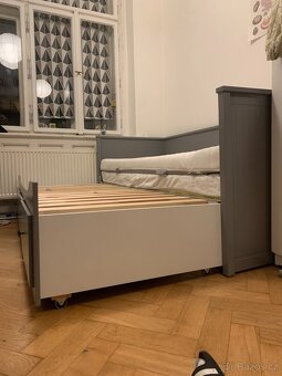 rozkládací postel Hemnes Ikea - 3
