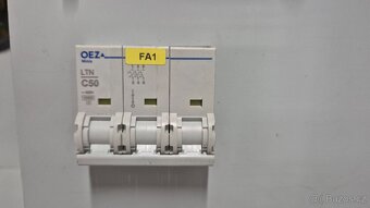 Elektroměrový rozvadeč 50A - 3