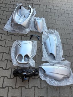 Yamaha Neos plasty , výfuk , stojan , karbec - 3