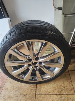Exkluzivní sada chromovaných kol pro Jaguár XK,XF, 245/40R19 - 3