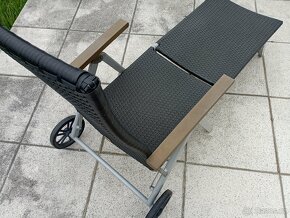 Zahradní lehátko ratan top stav nové PC 8.000 Kč - 3