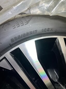 VW T6 original letní sada kol Aracuju 235/55-17 TOP stav - 3