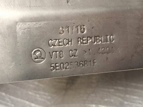 Koncovky nerez výfuk Octavia RS - nové s držáky - 3