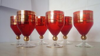 Skleničky bohemia glass 6ks - 3