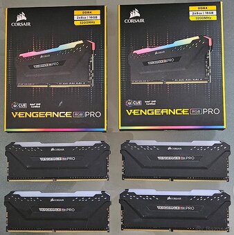 Corsair Vengeance RGB Pro Black 4x8GB 32GB 3200 CL16 - 3
