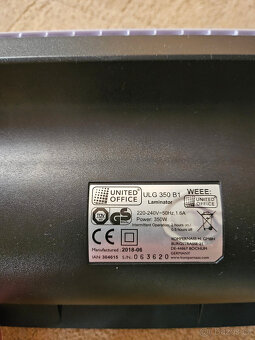 Laminovačka A4 | United office - 3