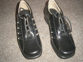 Kožené polobotky vel.37 - 3