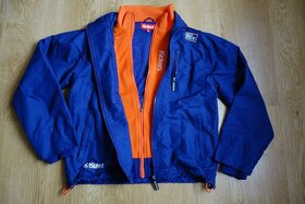 Podzimní bundy vel. cca 128/134/140 + hromada dalšího obleče - 3